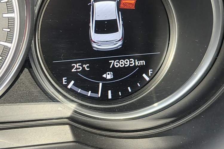 Used Mazda Atenza 2018 2.5L Blue Sky Prestige Edition China V Standard Odometer Close Up