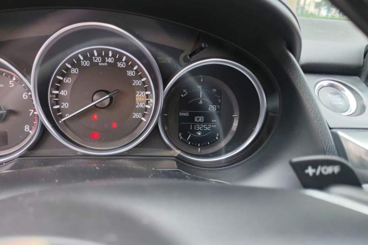 Used Mazda Atenza 2018 2.5L Skyactiv Sport Version China V Standard Odometer Close Up