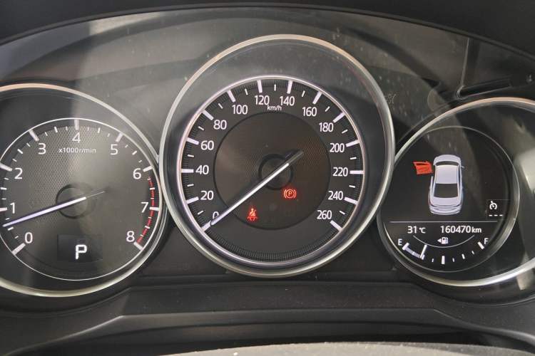 Used Mazda Atenza 2018 2.5L Blue Sky Prestige Edition China V Standard Odometer Close Up
