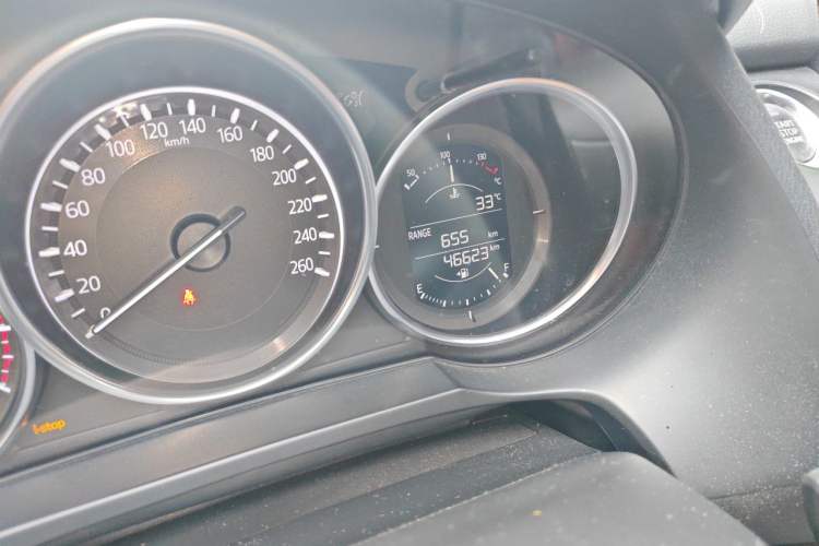 Used Mazda Atenza 2018 2.5L Skyactiv Sport Version China V Standard Odometer Close Up