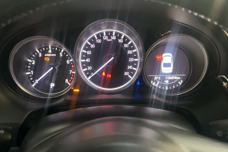 Used Mazda Atenza 2018 2.5L Blue Sky Prestige Edition China V Standard Odometer Close Up