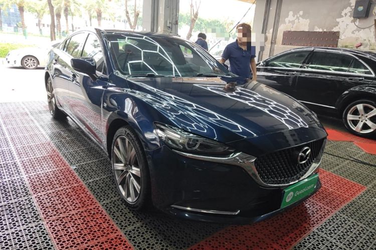Used Mazda Atenza 2020 2.5L Sky Blue Prestige Edition Front Right 45 Deg