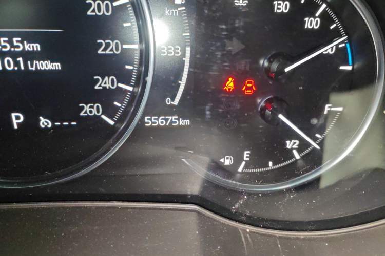 Used Mazda Atenza 2020 2.5L Sky Blue Prestige Edition Odometer Close Up