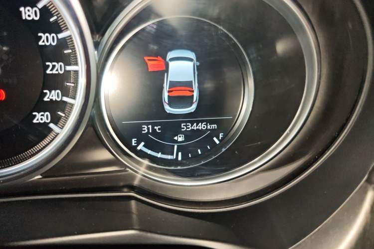 Used Mazda Atenza 2020 2.5L Skyline Sport Edition Odometer Close Up