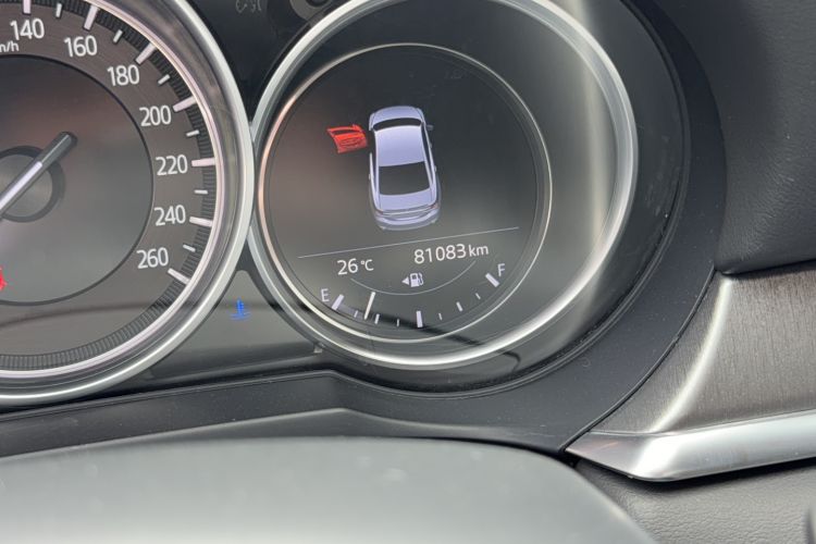 Used Mazda Atenza 2020 2.5L Skyline Sport Edition Odometer Close Up