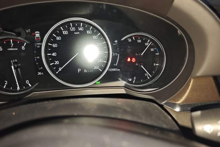 Used Mazda Atenza 2020 2.5L Sky Blue Prestige Edition Odometer Close Up