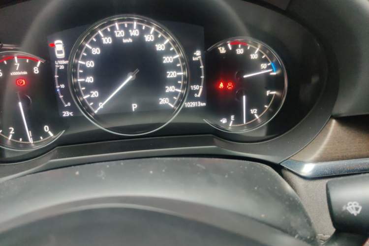 Used Mazda Atenza 2020 2.5L Sky Blue Prestige Edition Odometer Close Up