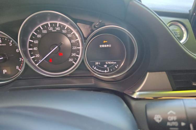 Used Mazda Atenza 2020 2.5L Skyline Sport Edition Odometer Close Up