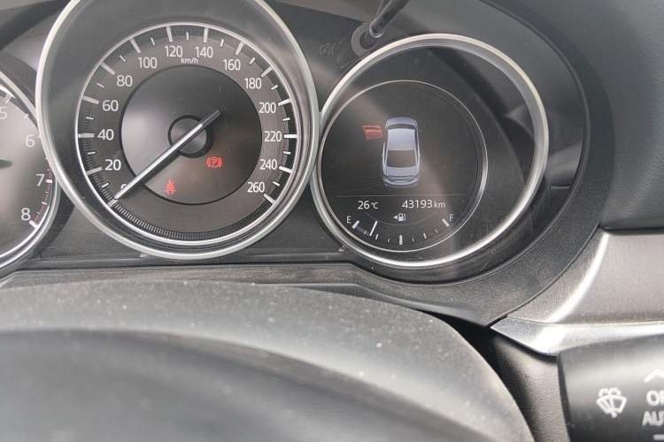 Used Mazda Atenza 2020 2.5L Skyline Sport Edition Odometer Close Up