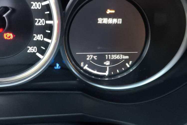 Used Mazda Atenza 2020 2.5L Skyline Sport Edition Odometer Close Up