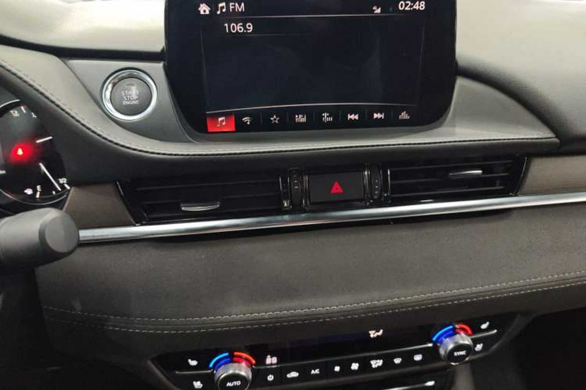 Used Mazda Atenza 2020 2.5L Sky Blue Prestige Edition Audio And AC Panel