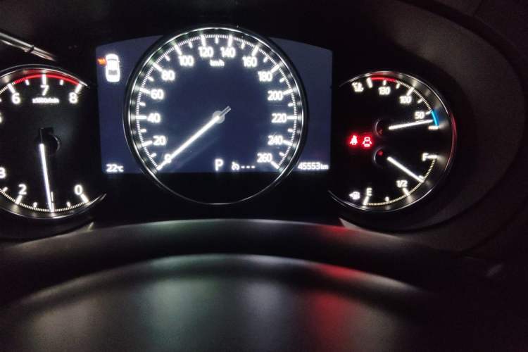 Used Mazda Atenza 2020 2.5L Sky Blue Prestige Edition Odometer Close Up