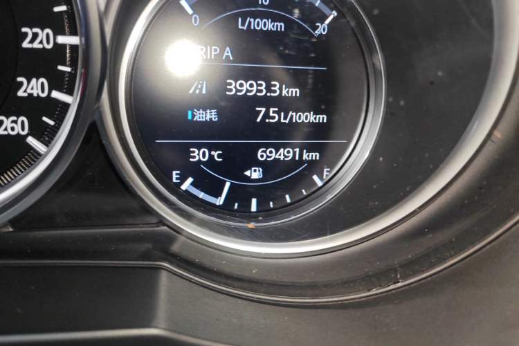 Used Mazda Atenza 2020 2.0L Blue Sky Luxury Edition Odometer Close Up