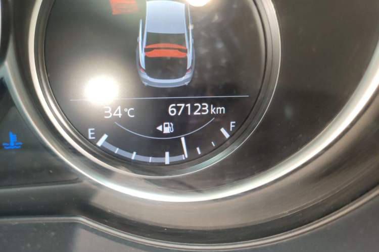 Used Mazda Atenza 2020 2.5L Skyline Sport Edition Odometer Close Up