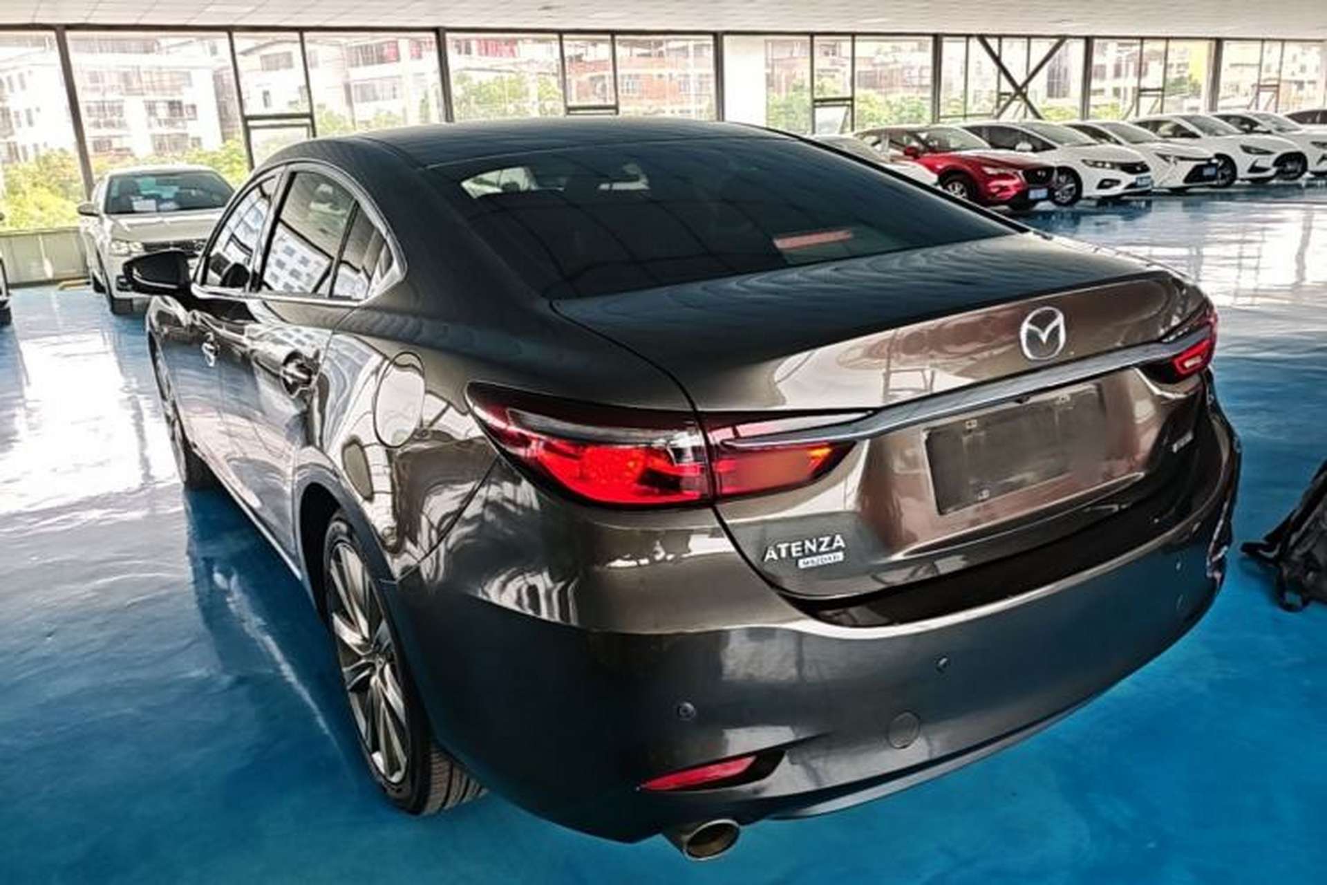 Used Mazda Atenza 2020 2.5L Sky Blue Prestige Edition Rear Left 45 Deg