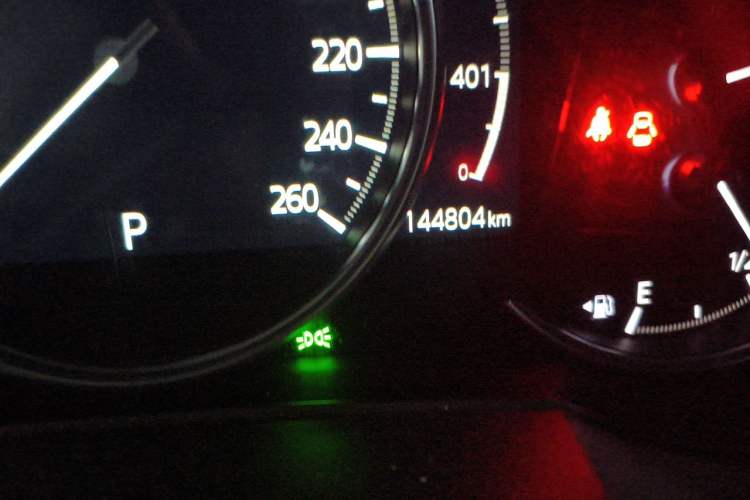Used Mazda Atenza 2020 2.5L Sky Blue Prestige Edition Odometer Close Up
