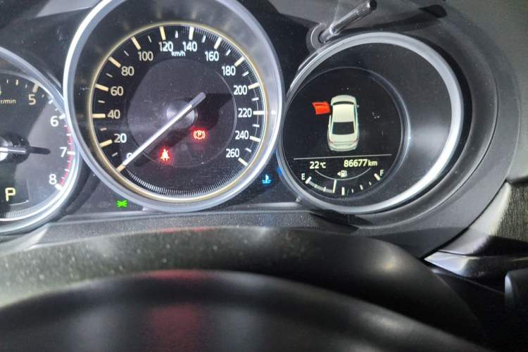 Used Mazda Atenza 2020 2.5L Skyline Sport Edition Odometer Close Up
