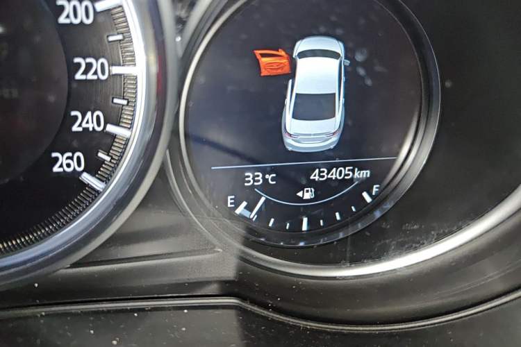 Used Mazda Atenza 2020 2.5L Sky Blue Prestige Edition Odometer Close Up