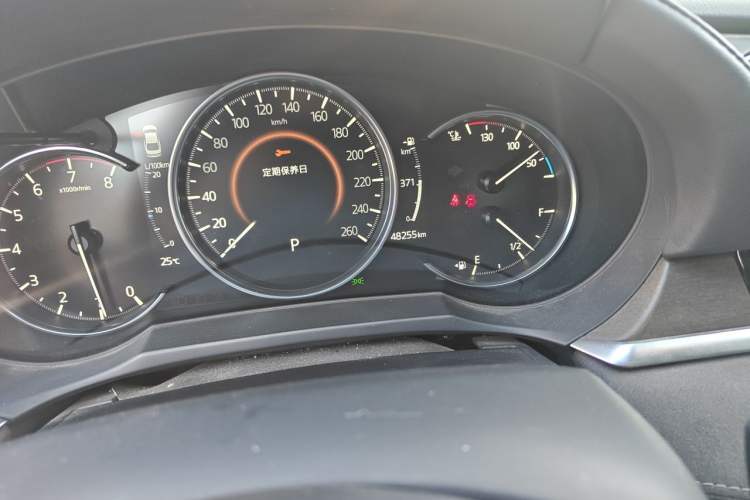 Used Mazda Atenza 2020 2.5L Sky Blue Prestige Edition Odometer Close Up