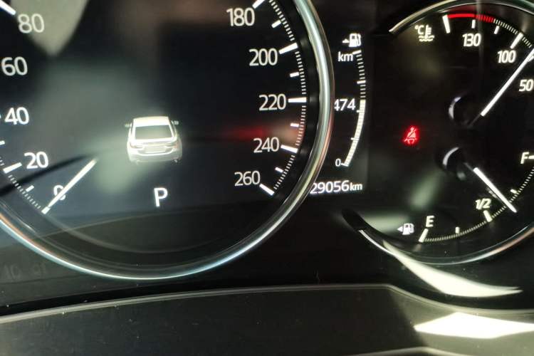 Used Mazda Atenza 2020 2.5L Sky Blue Prestige Edition Odometer Close Up