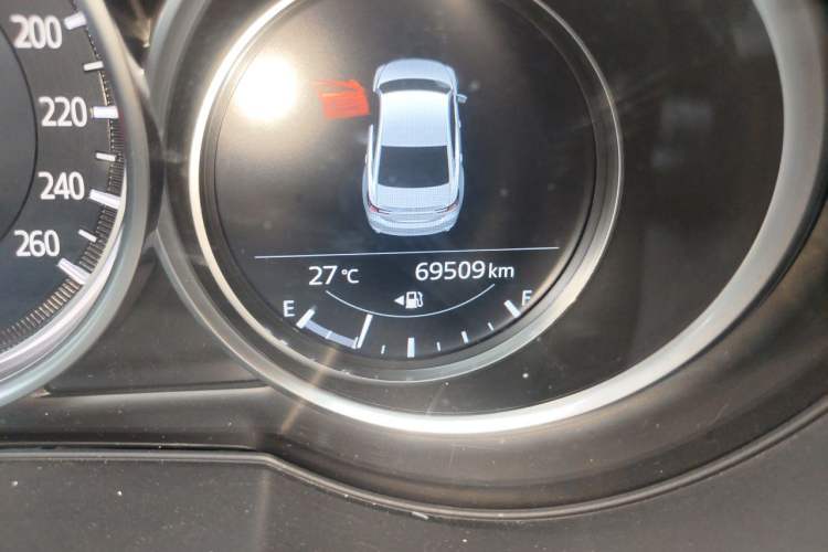 Used Mazda Atenza 2020 2.5L Skyline Sport Edition Odometer Close Up