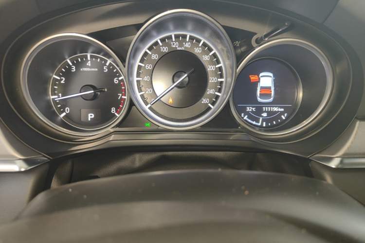 Used Mazda Atenza 2020 2.5L Skyline Sport Edition Odometer Close Up