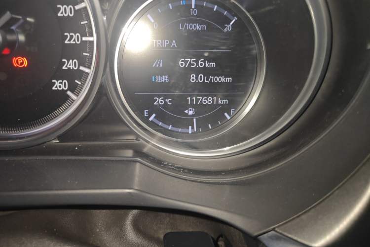 Used Mazda Atenza 2020 2.5L Skyline Sport Edition Odometer Close Up