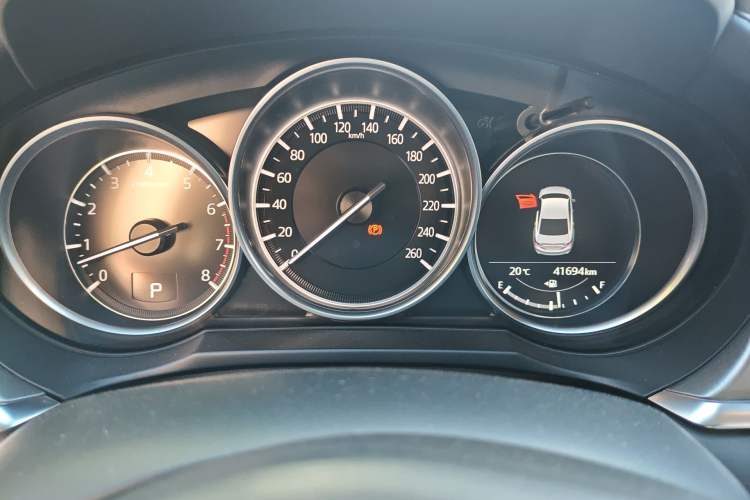 Used Mazda Atenza 2020 2.5L Skyline Sport Edition Odometer Close Up