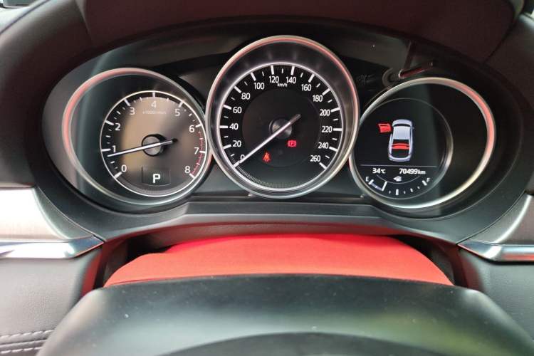 Used Mazda Atenza 2020 2.5L Skyline Sport Edition Odometer Close Up