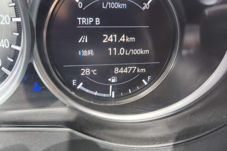 Used Mazda Atenza 2020 2.5L Skyline Sport Edition Odometer Close Up