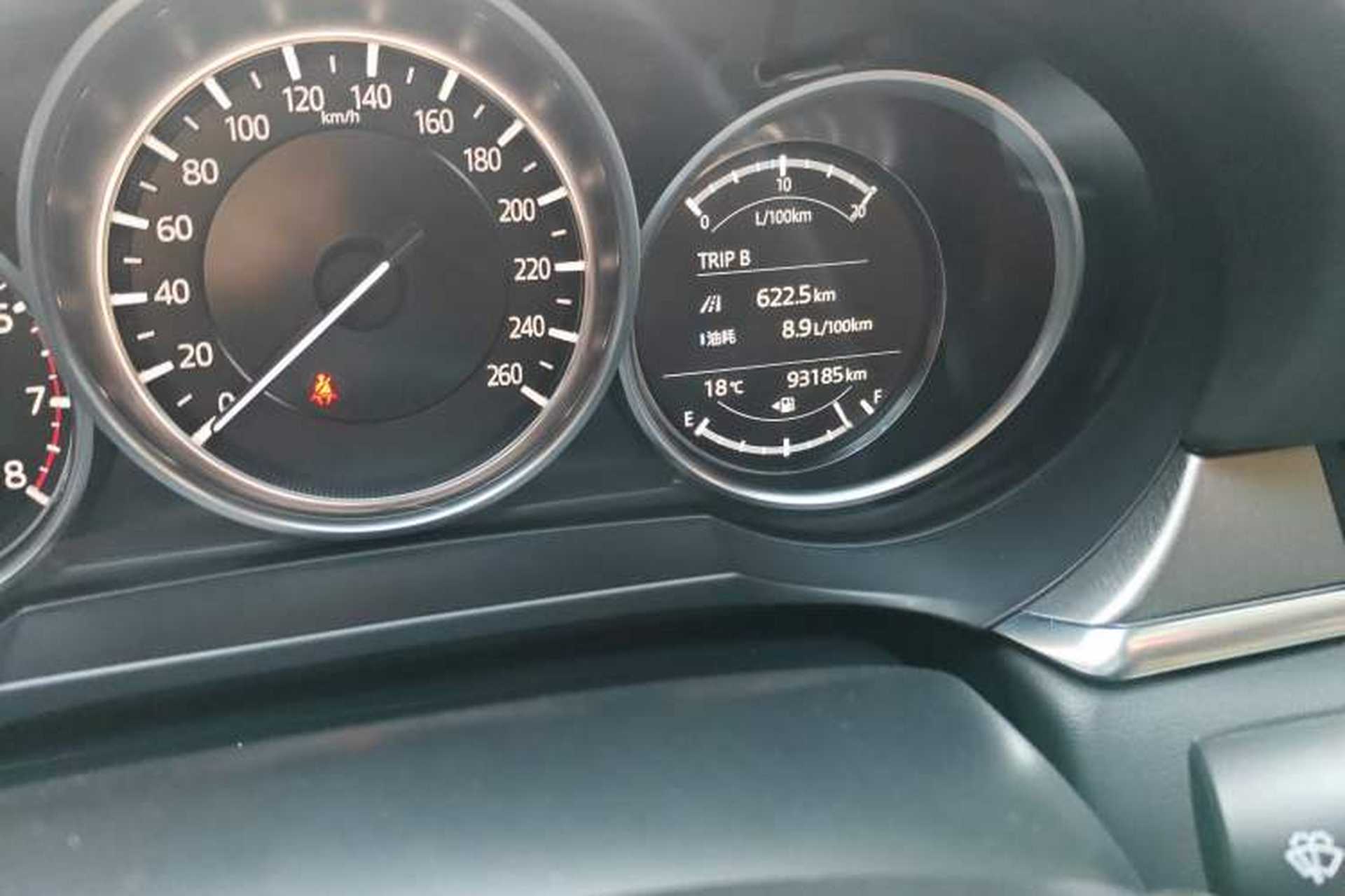 Used Mazda Atenza 2020 2.5L Skyline Sport Edition Odometer Close Up