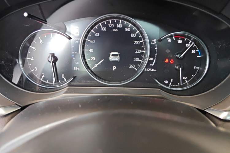 Used Mazda Atenza 2020 2.5L Sky Blue Prestige Edition Odometer Close Up