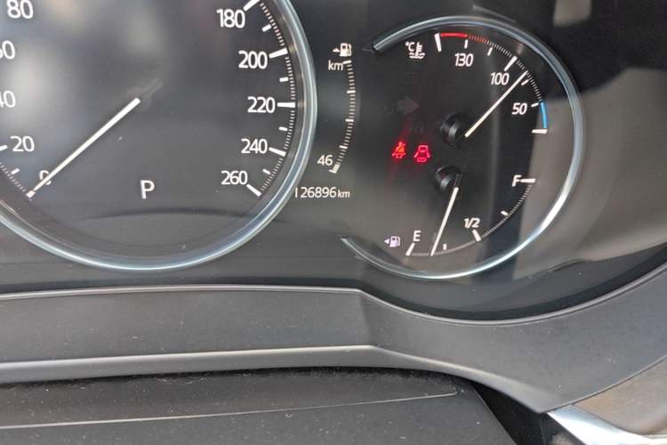 Used Mazda Atenza 2020 2.5L Sky Blue Prestige Edition Odometer Close Up