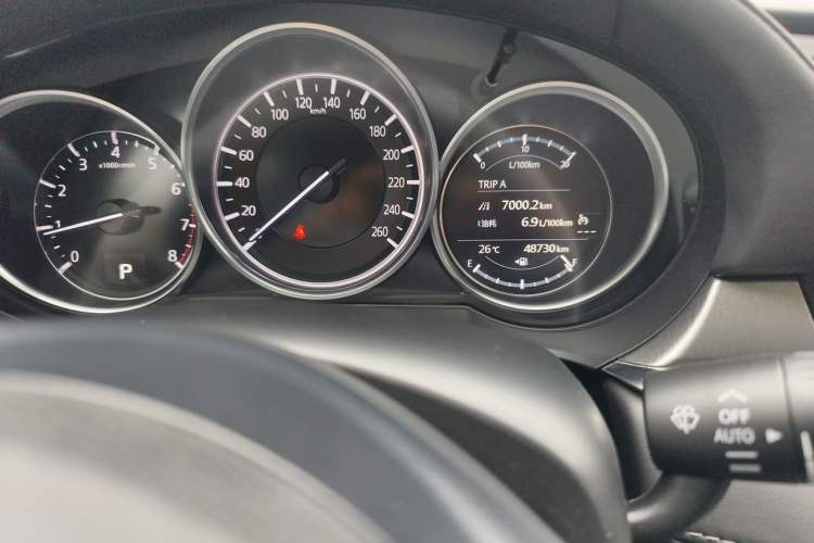 Used Mazda Atenza 2020 2.5L Skyline Sport Edition Odometer Close Up