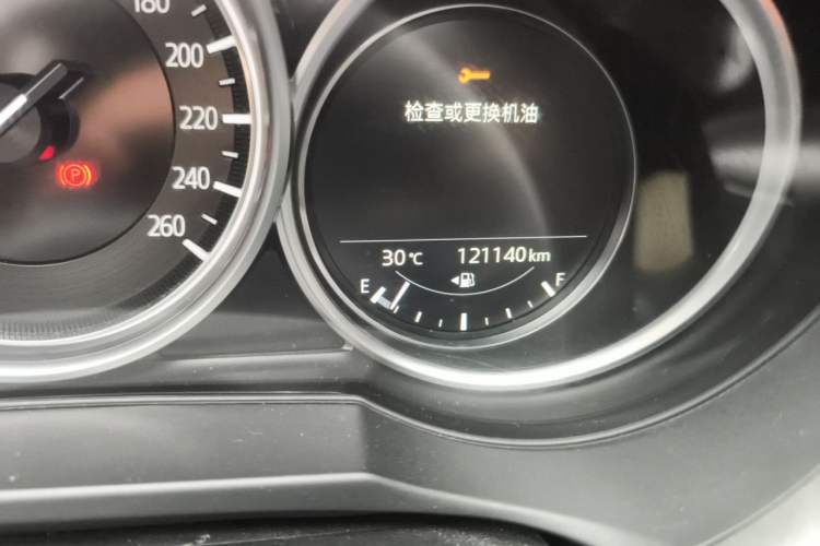 Used Mazda Atenza 2020 2.5L Skyline Sport Edition Odometer Close Up