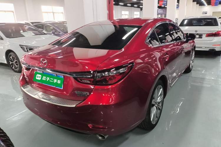 Used Mazda Atenza 2020 2.5L Sky Blue Prestige Edition Rear Right 45 Deg