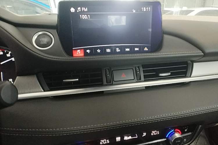 Used Mazda Atenza 2020 2.5L Sky Blue Prestige Edition Audio And AC Panel