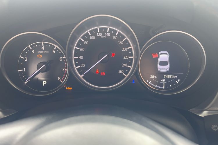 Used Mazda Atenza 2020 2.5L Skyline Sport Edition Odometer Close Up