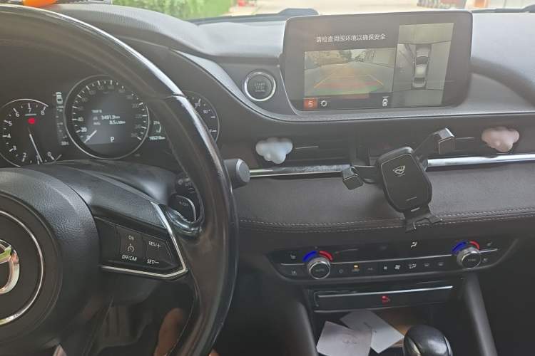 Used Mazda Atenza 2020 2.5L Sky Blue Prestige Edition Audio And AC Panel