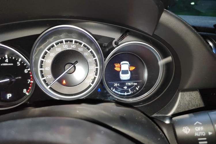 Used Mazda Atenza 2020 2.5L Skyline Sport Edition Odometer Close Up
