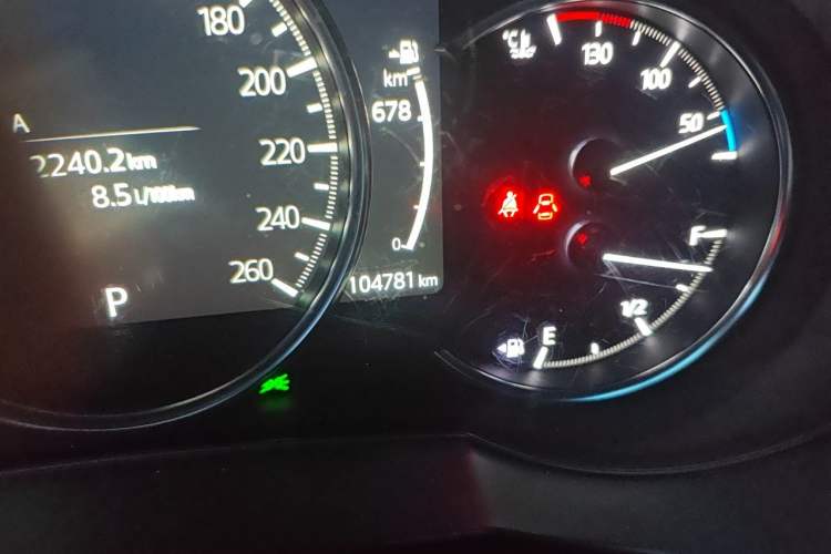 Used Mazda Atenza 2020 2.5L Sky Blue Prestige Edition Odometer Close Up