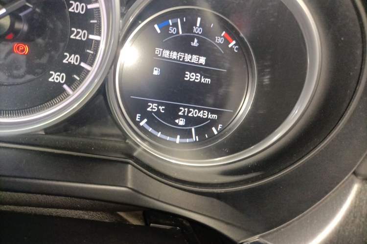 Used Mazda Atenza 2020 2.5L Skyline Sport Edition Odometer Close Up