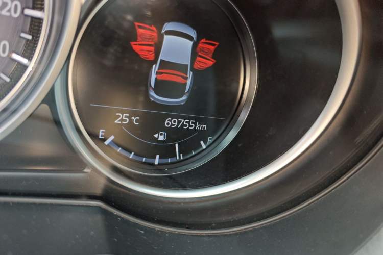 Used Mazda Atenza 2020 2.5L Skyline Sport Edition Odometer Close Up