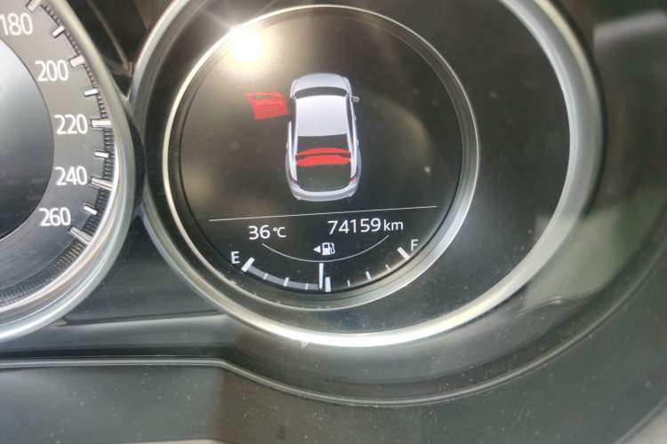 Used Mazda Atenza 2020 2.5L Skyline Sport Edition Odometer Close Up