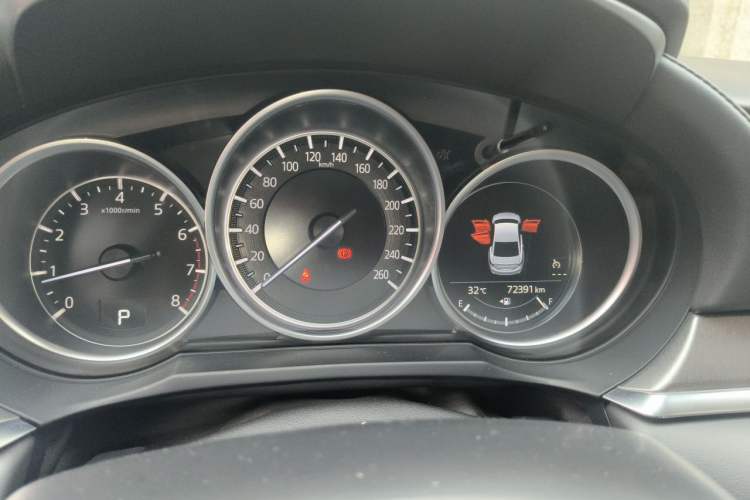Used Mazda Atenza 2020 2.5L Skyline Sport Edition Odometer Close Up