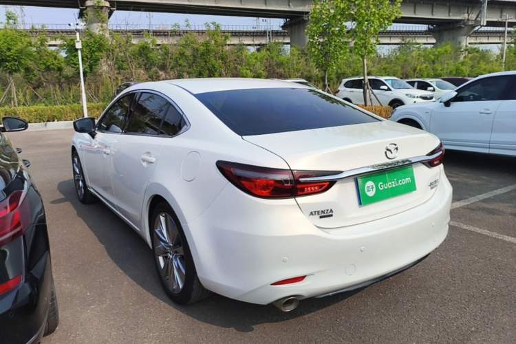 Used Mazda Atenza 2020 2.5L Sky Blue Prestige Edition Rear Left 45 Deg