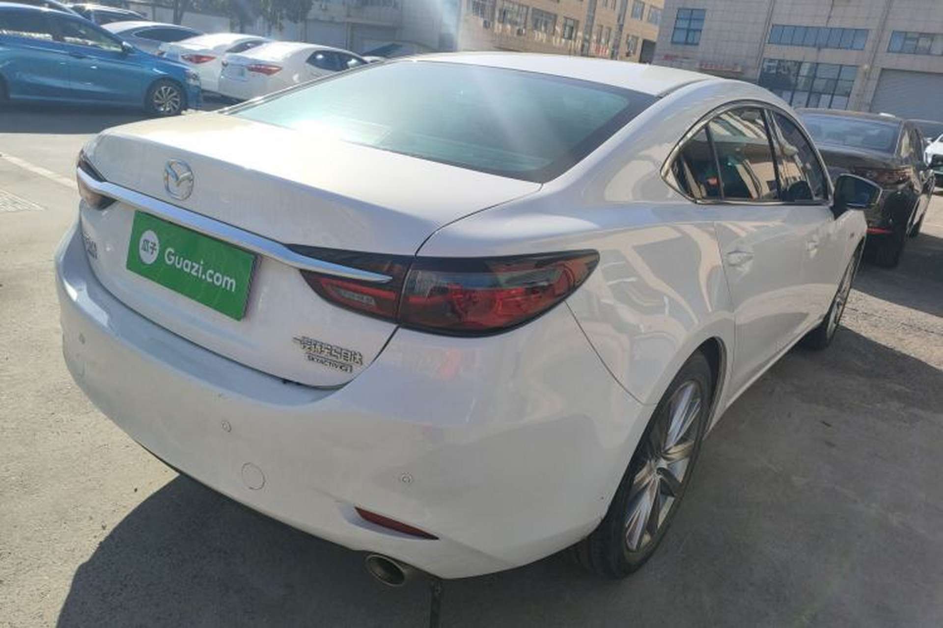 Used Mazda Atenza 2020 2.5L Sky Blue Prestige Edition Rear Right 45 Deg