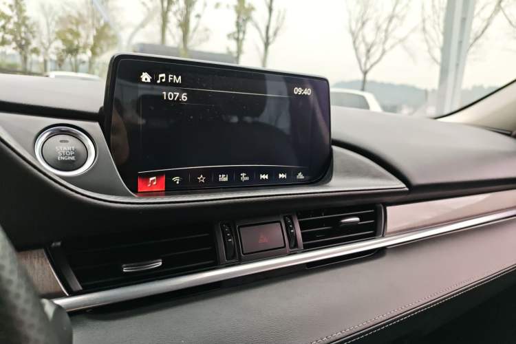 Used Mazda Atenza 2021 2.5L Sky Blue Sport Edition Audio And AC Panel