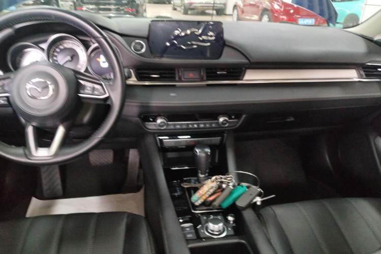 Used Mazda Atenza 2021 2.5L Sky Blue Sport Edition Audio And AC Panel