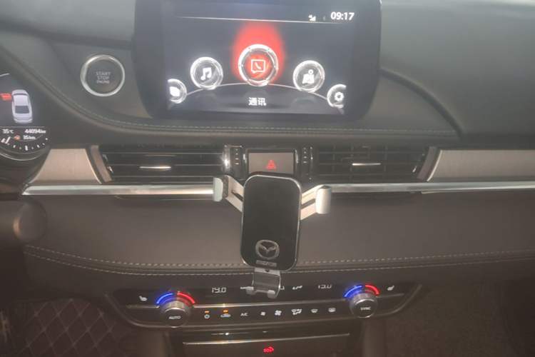 Used Mazda Atenza 2021 2.5L Sky Blue Sport Edition Audio And AC Panel